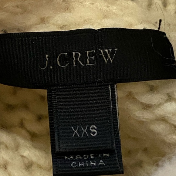 J.Crew Ivory Turtleneck Sweater Soft Wool/acrylic/Alpaca. - Picture 9 of 12